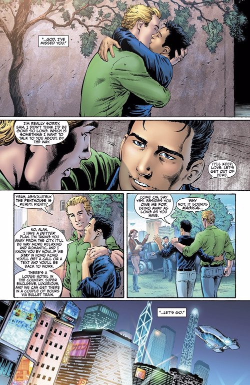 DC Comics: Linterna Verde sale del armario DC Comics: Linterna Verde sale del armario