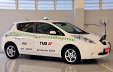 Nissan Leaf, Taxi De Sao Paulo (Brasil) 