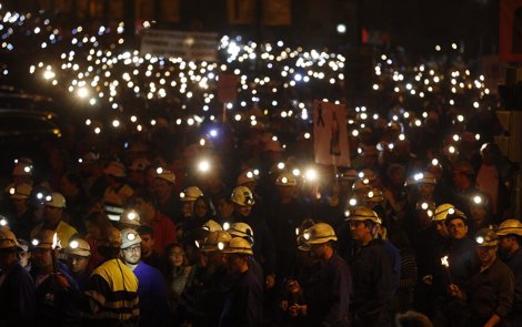 Protestas Mineras En León
