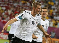 Alemania alcanza el pleno ante una rocosa Dinamarca