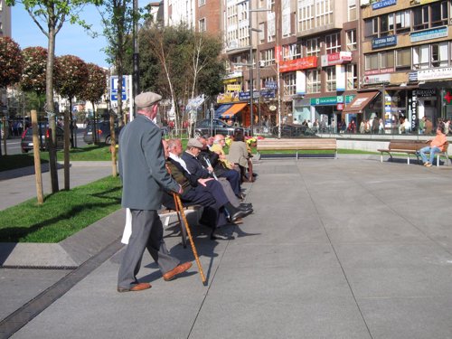La pensión de jubilación de Galicia está 116 euros por debajo de la estatal