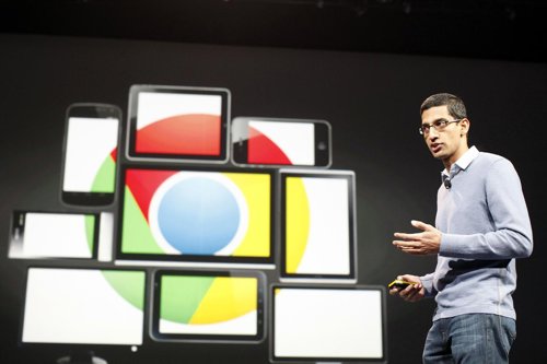 El Vicepresidente De Google Chrome, Sundar Pichai