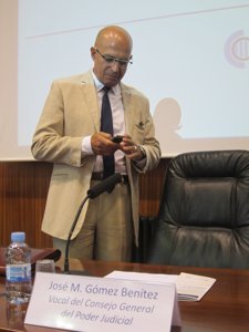 El vocal del CGPJ José Manuel Gómez Benítez