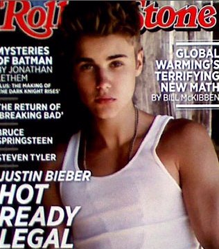Justin Bieber para Rolling Stone