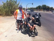 Collado y Lobato, a su llegada a Fuengirola
