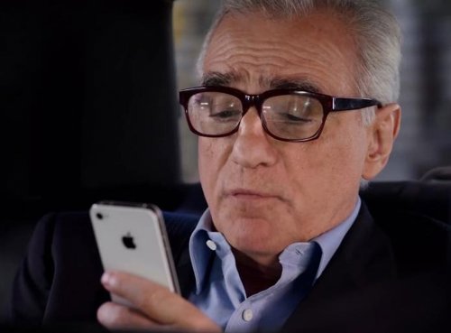 Anuncio de Apple con Martin Scorsese
