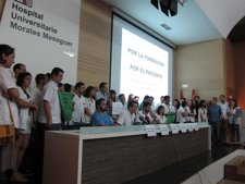 Murcia.- Un 84% de los residentes del SMS secundan este lunes la huelga contra el descenso del número de guardias