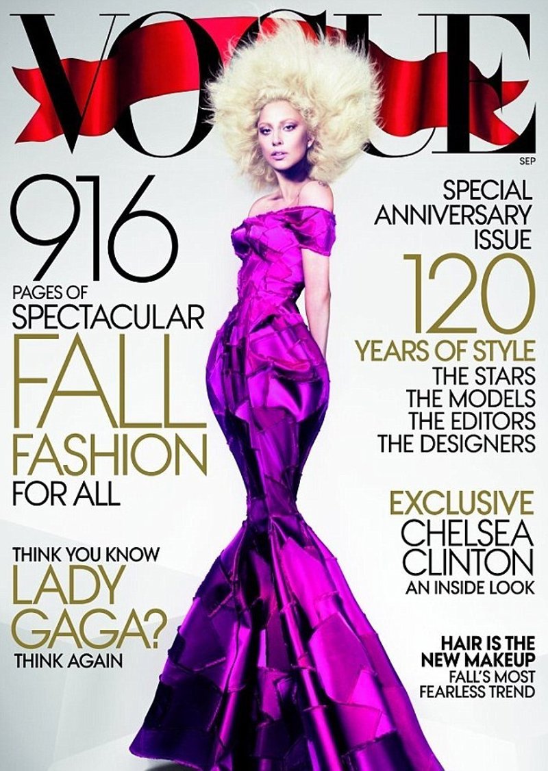 Read Article: Lady Gaga, portada de la revista Vogue en sus 120 cumpleaños Lady Gaga, portada de la revista Vogue en sus 120 cumpleaños