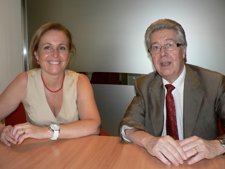 Imagen De Los Presidentes De SEPA Y SEGO Durante La Firma Del Acuerdo