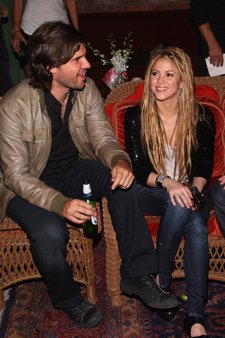 Antonio de la Rúa y Shakira cuando eran pareja 