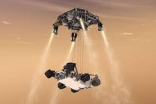 Curiosity Llegando A Marte