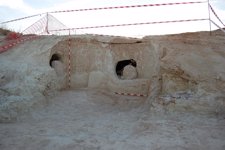 Cueva artificial descubierta en Pedrea.