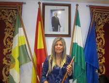 Ana Hermoso, Tras Su Toma De Posesión Como Alcaldesa De Bormujos