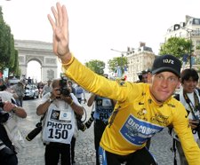 Lance Armstrong gana el Tour de Francia