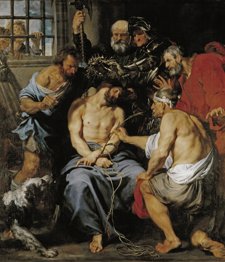 La coronación de espinas de Van Dyck