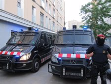 Furgones Antidisturbios Mossos