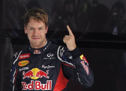 Sebastian Vettel GP La India pole