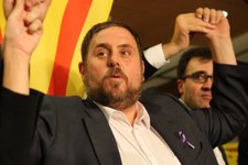Junqueras, esta noche en Barcelona