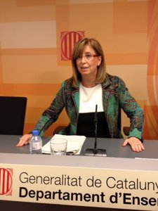 La consellera de Enseñanza, Irene Rigau