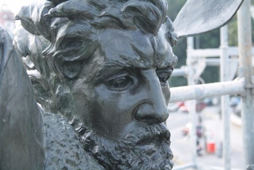 Estatua del Cid en el Prado