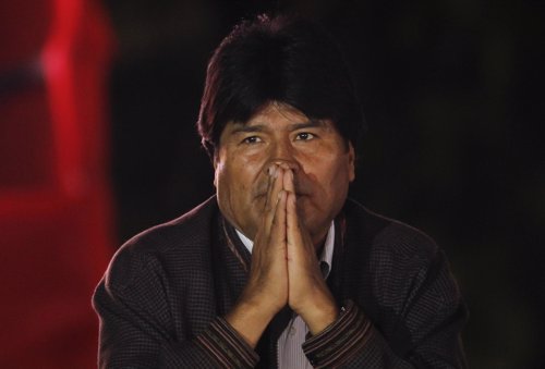 El presidente de Bolivia, Evo Morales