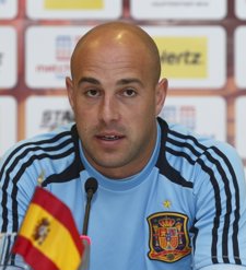 Pepe Reina Seleccion Española Futbol