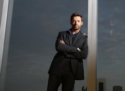 El actor posando