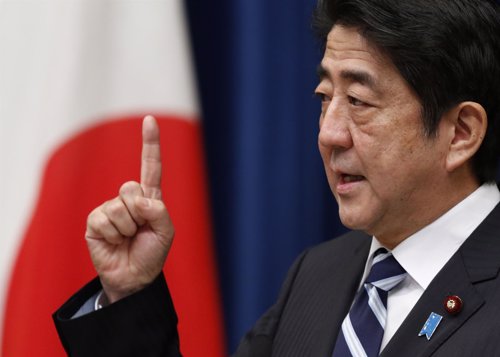 El primer ministro de Japón, Shinzo Abe