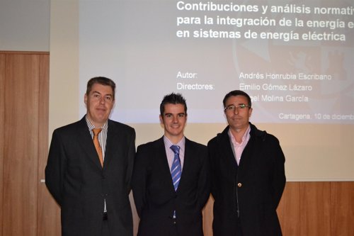 Emilio Gómez, Andrés Honrubia y Ángel Molina
