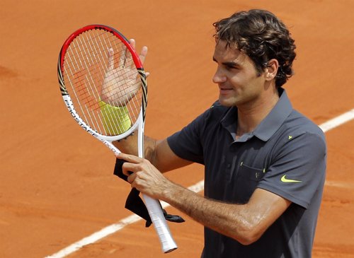 El Tenista Suizo Roger Federer