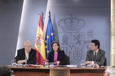 Consejo de Ministros con Soraya, Margallo y Soria