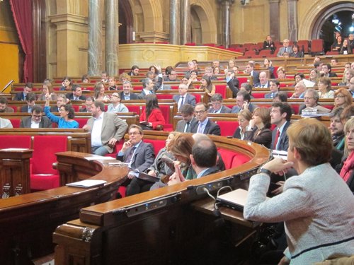 Pleno del Parlament