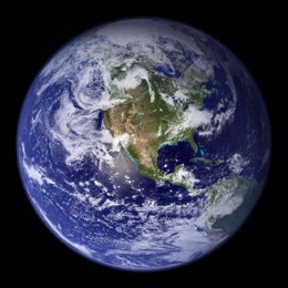 Imagen de la Tierra tomada por la NASA