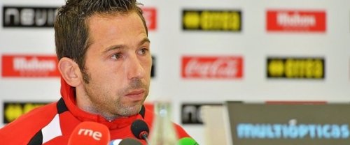 Raúl Tamudo en rueda de prensa