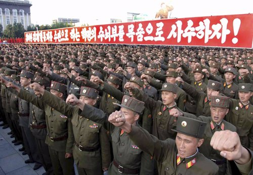 Soldados de Corea del Norte