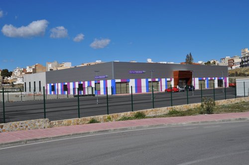 Centro deportivo de Albox sobre el que se ha ejecutado el embargo