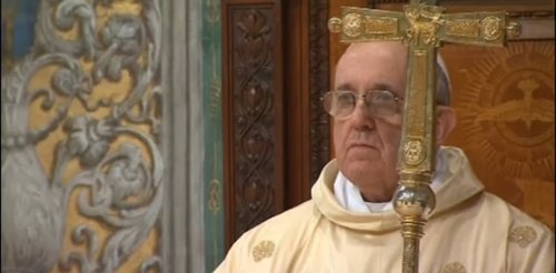 Primera misa del Papa Francisco