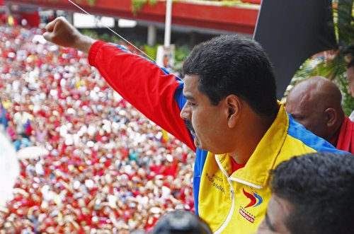 El presidente encargado de Venezuela, Nicolás Maduro
