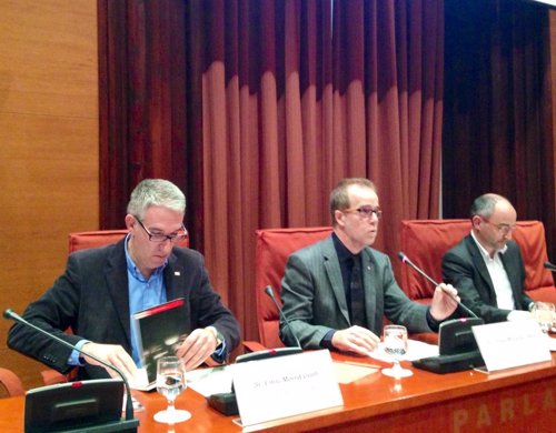 Creu Roja comparece en el Parlament