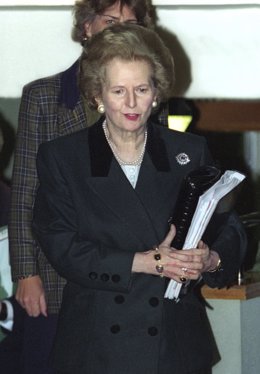 Foto: Thatcher, la primera ministra más valorada por delante de Churchill o Blair (© SIMON KREITEM / REUTERS)