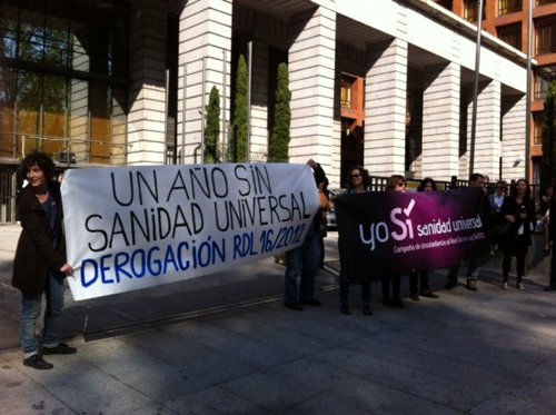 Un año sin sanidad universal @YoSisanidaduniv