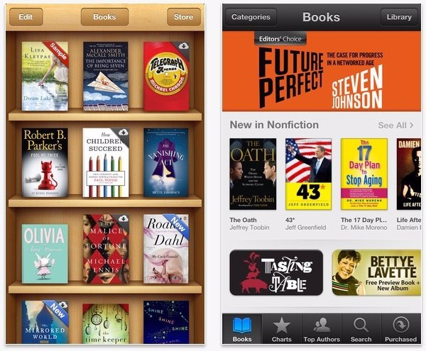 IBooks iBookstore de Apple para iOS www.Europapress.Es/portaltic