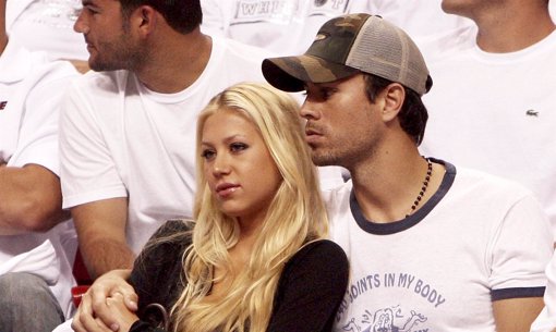 Anna Kournikova y Enrique Iglesias