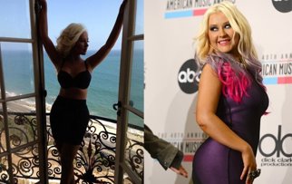 Christina Aguilera adelgaza de forma mágica