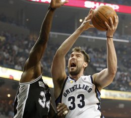 Foto: San Antonio será el rival de Memphis (REUTERS)