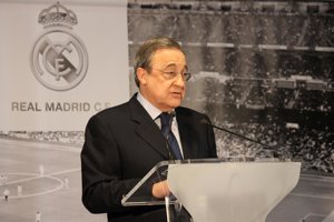 Florentino comparecerá esta tarde en el Bernabéu