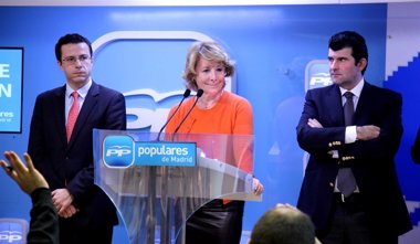 Foto: Aguirre, contra "los progres empecinados" en leyes educativas de paro juvenil (PP MADRID)