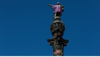 Colom promociona la nova samarreta del FC Barcelona
