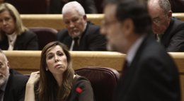 Foto: Camacho ve "respetable" la opinión de Aznar pero defiende el trabajo de Rajoy (EUROPA PRESS)