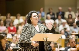 Foto: Suspendido el concierto de Montserrat Caballe en Santander (PALAU DE LA MÚSICA DE VALENCIA)